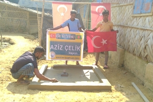 2022 yılın son kuyusu Arakan kampları Aziz Çelik su kuyusu 