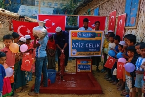 2022 yılın son kuyusu Arakan kampları Aziz Çelik su kuyusu 