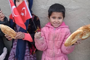 Afganistan ekmek dağıtımı Ocak 2023