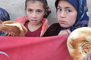 Afganistan ekmek dağıtımı Ocak 2023