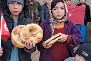 Afganistan ekmek dağıtımı Ocak 2023