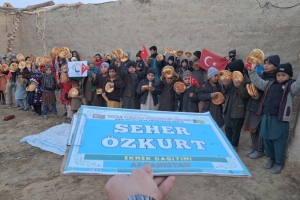 Afganistan ekmek dağıtımı Ocak 2023