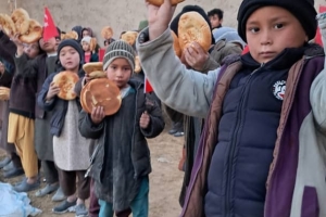 Afganistan ekmek dağıtımı Ocak 2023
