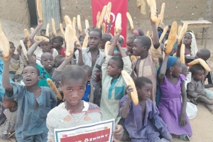 2023 yılının ilk ekmek dağıtımını Afrika Kamerun ülkesinde yaptik