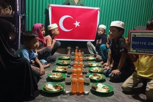 Bangladeş Arakan kampları yemek dağıtımı Ocak 2023