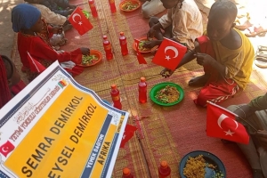 Afrika yemek dağıtımı Ocak 2023 