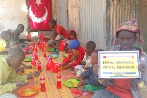 Afrika yemek dağıtımı Ocak 2023 