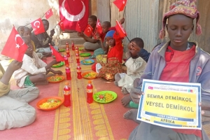 Afrika yemek dağıtımı Ocak 2023 