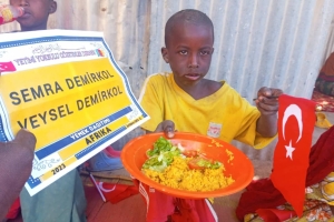 Afrika yemek dağıtımı Ocak 2023 