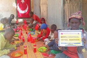 Afrika yemek dağıtımı Ocak 2023 