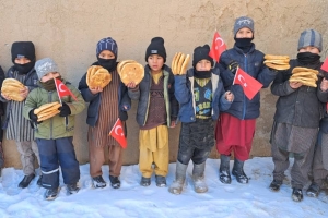 Afganistan ekmek dağıtımı Ocak 2023 