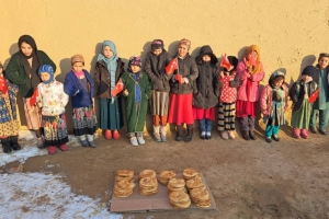 Afganistan ekmek dağıtımı Ocak 2023 