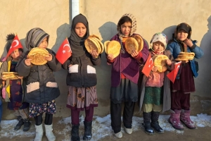 Afganistan ekmek dağıtımı Ocak 2023 