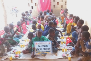 Afrika yemek dağıtım 15ı ocak 2023