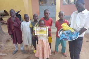 Adak kurbanı kesimi Afrika Kamerun