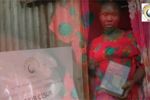 Afrika Uganda ışıldak dağıtım yapıldı 