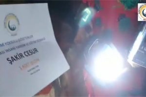 Afrika Uganda ışıldak dağıtım yapıldı 