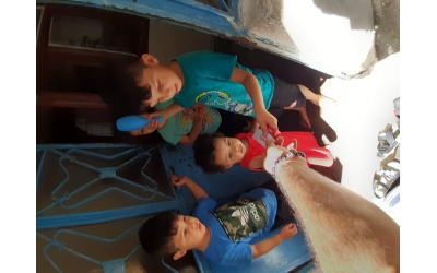 Gıda kartı dağıtımlarımiz Körfezde devam ediyor..