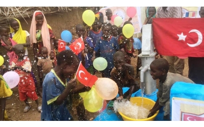 Afrika su kuyusu görüntüleri