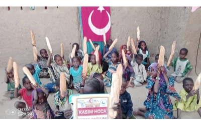 Afrika Gabon Ekmek dağıtımı 2022