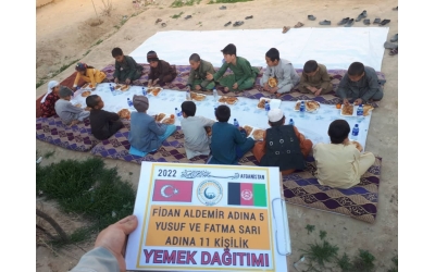 Afagistanda yemek dağıtımlarimiz devam ediyor 2022