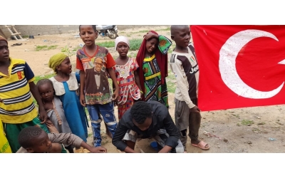 Afrika Kamerun Adak kurban kesimi ve ihtiyaç sahibi ailelere dağıtımı Temmuz 2022