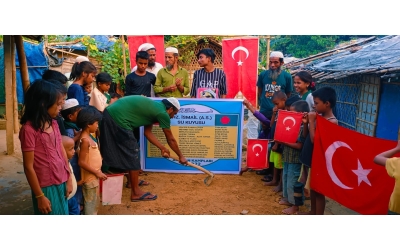 Arakan kampları Hz İsmail as su kuyusu temel açma programi Kasım 2022