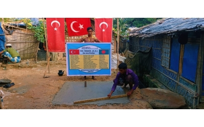 Arakan kampları Hz İsmail Aleyhisselam su kuyusu yapimj çalışması Kasım 2022