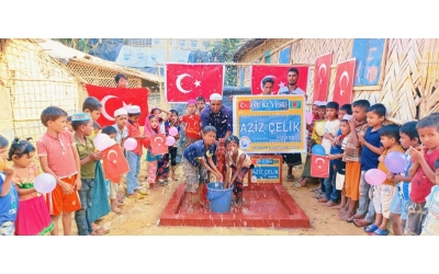 2022 yılın son kuyusu Arakan kampları Aziz Çelik su kuyusu 