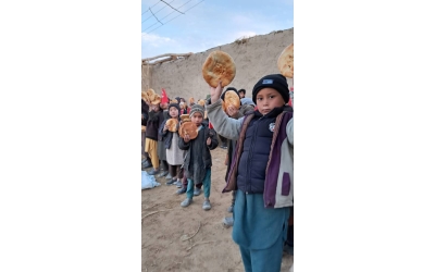 Afganistan ekmek dağıtımı Ocak 2023