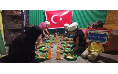 Bangladeş Arakan kampları yemek dağıtımı Ocak 2023