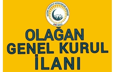Olağan genel kurul ilanı