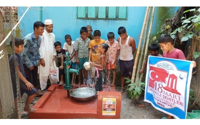 18 Mart Çanakkale şehitleri su kuyusu Arakan kampları Yetimi Yoksulu Gözetenler derneği