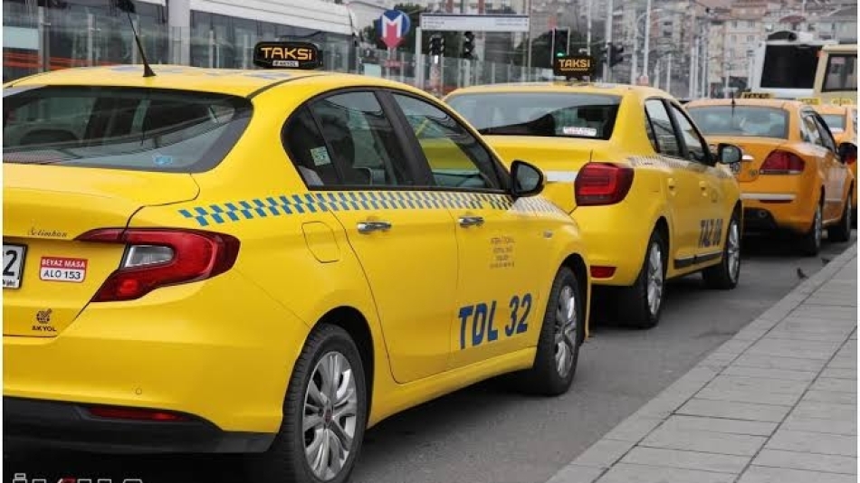 Takside geçirdiğim ilk günümde...