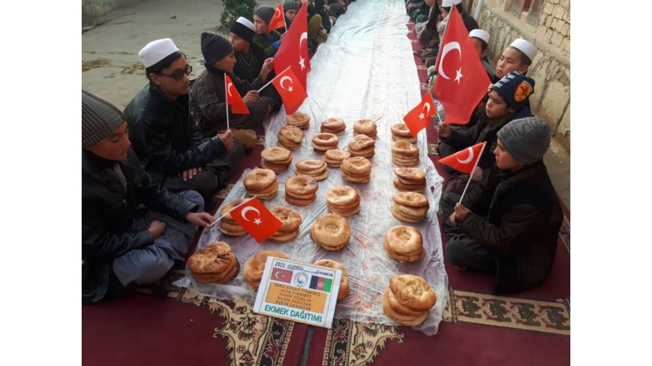 Afganistan 2022 Ekmek ve Yemek dağıtımı