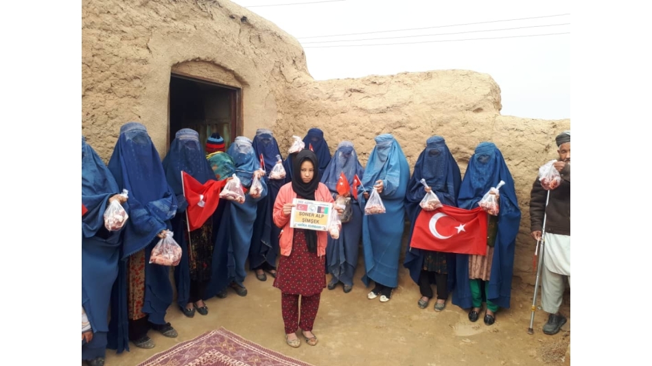Afganistan cevizcan Türkmen köyleri akika kutban kesimi 2022