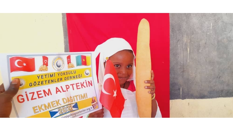 Ekmek dağıtımlarımız Afrika Kamerun'da devam ediyor 