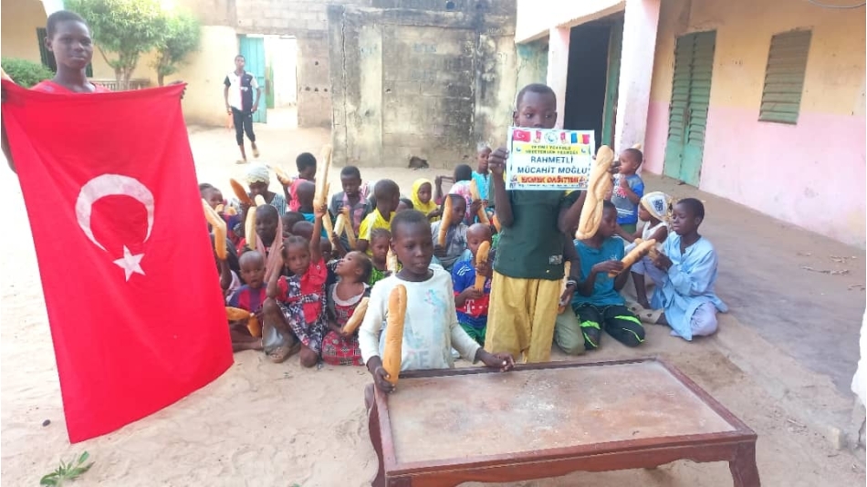 Afrika Çad ülkesinde Bugün yapılan ikinci dagitimimiz