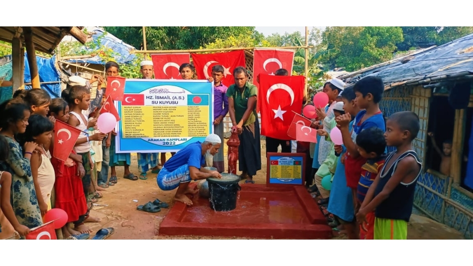 Arakan kampları Hz İsmail Aleyhisselam su kuyusu açılışını gerçekleştirdik Kasım 2022