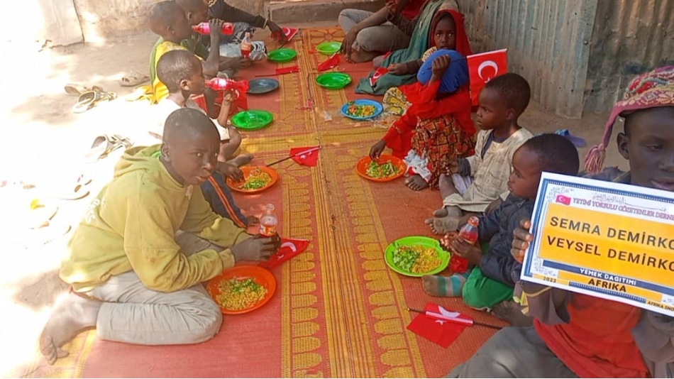 Afrika yemek dağıtımı Ocak 2023 